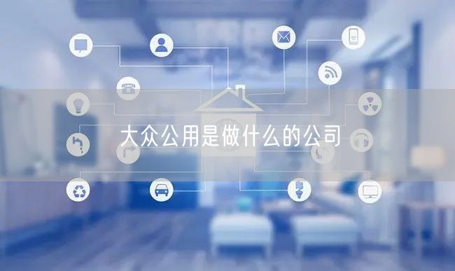 大众公用是做什么的公司