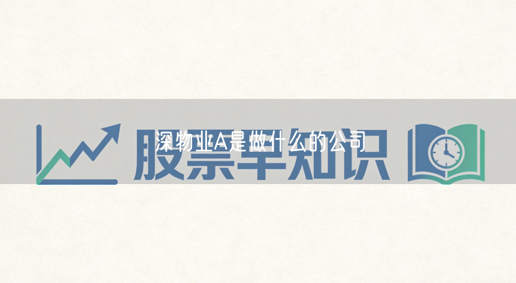 深物业A是做什么的公司