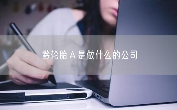 黔轮胎Ａ是做什么的公司