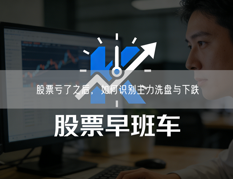 股票亏了之后，如何识别主力洗盘与下跌