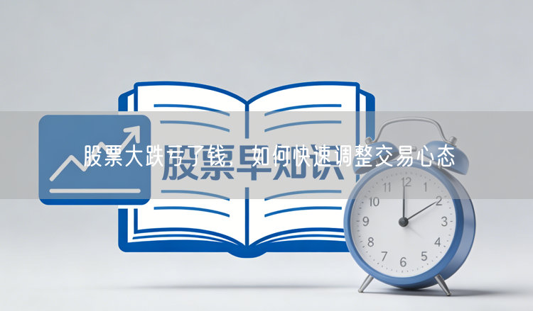 股票大跌亏了钱，如何快速调整交易心态